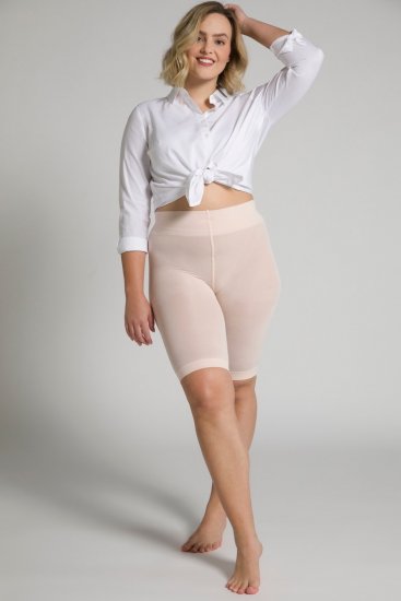 Ulla Popken 799278 Pantalón corto antirrozaduras Naranja - Culotes antirozaduras - 