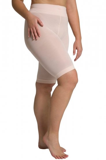 Ulla Popken 799278 Pantalón corto antirrozaduras Naranja - Culotes antirozaduras - 