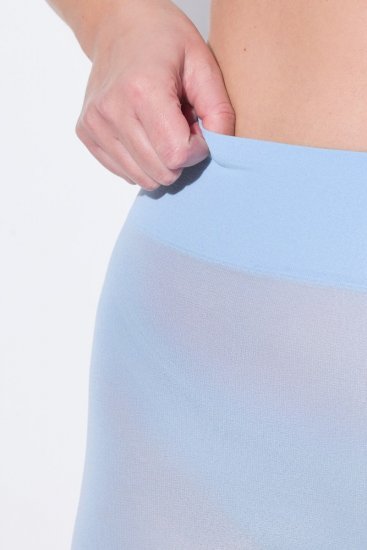 Ulla Popken 799278 Pantalón corto antirrozaduras Azul claro - Culotes antirozaduras - 