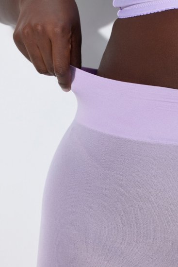 Ulla Popken 799278 Pantalón corto antirrozaduras Lila - Culotes antirozaduras - 