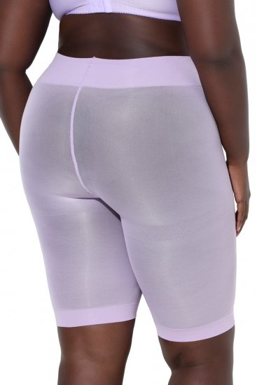 Ulla Popken 799278 Pantalón corto antirrozaduras Lila - Culotes antirozaduras - 