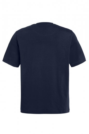 JP1880 799997 Camiseta con bolsillo en el pecho Azul noche - Camisetas - Camisetas - 2XL-14XL