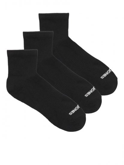 Jack & Jones Luca Calcetines de tenis Negro pack de 3 - Ropa interior - Ropa interior 2XL-8XL