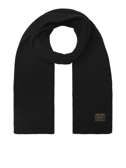 Jack & Jones Attitude Bufanda Negro - Bufandas - 