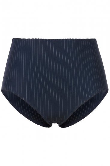 Ulla Popken 800279 Bragas de rayas pack de 2 Azul marino - Bragas - 