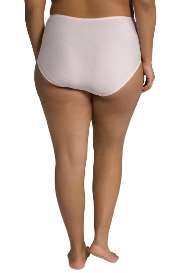 Ulla Popken 800279 Bragas de rayas pack de 2 Rosa - Bragas - 