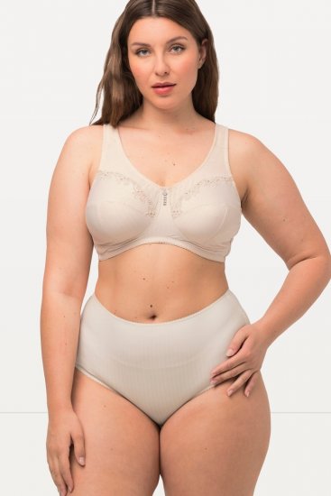 Ulla Popken 800279 Bragas de rayas pack de 2 Blanco roto - Bragas - 