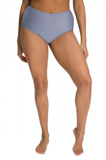 Ulla Popken 800279 Bragas de rayas pack de 2 Azul claro - Bragas - 