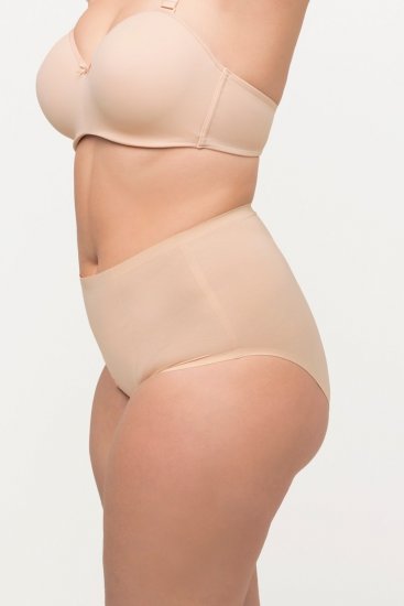 Ulla Popken 800498 Braga moldeadora de talle alto Champán - Ropa moldeadora - 