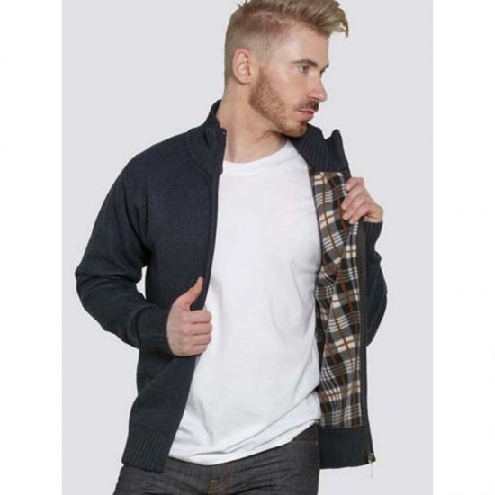 D555 Braxton Sweater Navy - Sudaderas - Sudaderas 2XL-12XL