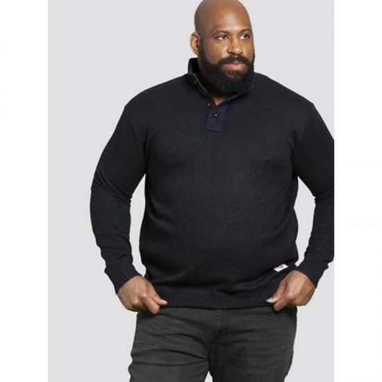D555 Zane Sweater Navy - Sudaderas - Sudaderas 2XL-12XL