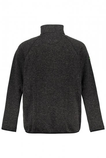 Jay-Pi 802394 Chaqueta polar de punto Negro - Chaquetas - Chaquetas Tallas Grandes 2XL-8XL