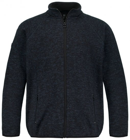 Jay-Pi 802394 Chaqueta polar de punto Azul marino - Chaquetas - Chaquetas Tallas Grandes 2XL-8XL