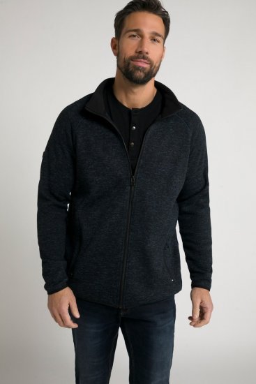 Jay-Pi 802394 Chaqueta polar de punto Azul marino - Chaquetas - Chaquetas Tallas Grandes 2XL-8XL