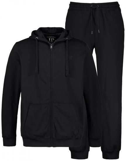 JP1880 802934 Conjunto de chándal con sudadera con capucha y pantalón Negro - Chándales - Chándales Tallas Grandes Hombre