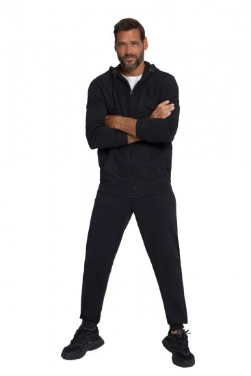 JP1880 802934 Conjunto de chándal con sudadera con capucha y pantalón Negro - Chándales - Chándales Tallas Grandes Hombre