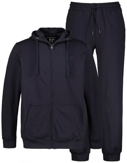JP1880 802934 Conjunto de chándal con sudadera con capucha y pantalón Azul marino - Chándales - Chándales Tallas Grandes Hombre