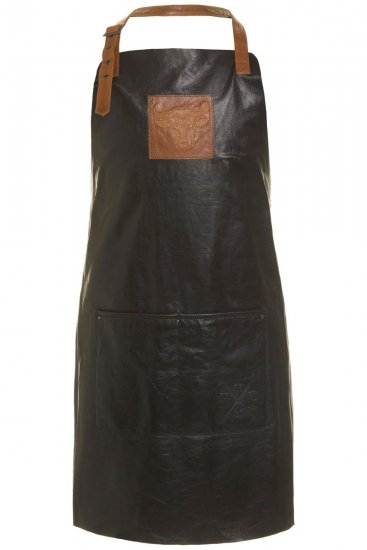 JP1880 803288 Delantal de piel Negro - Delantales - 