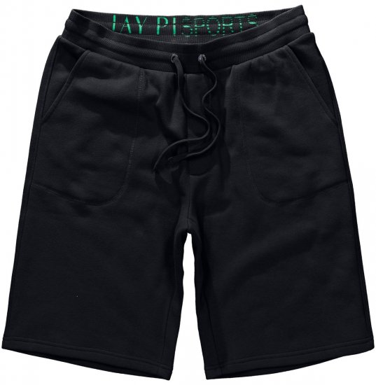 Jay-Pi 804151 Pantalón corto de chándal Negro - Pantalones y cortos de chándal - Pantalones y Pantalones cortos de chándal - 2XL-12XL
