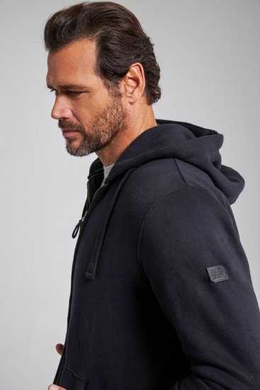 Jay-Pi 804164 Sudadera con capucha y cremallera Negro - Sudaderas - Sudaderas 2XL-12XL