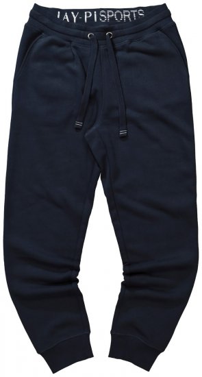Jay-Pi 804175 Pantalón de chándal de corte ajustado con bolsillos laterales Azul marino - Pantalones y cortos de chándal - Pantalones y Pantalones cortos de chándal - 2XL-12XL