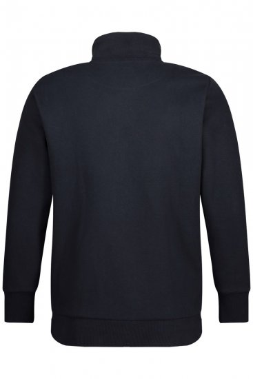 Jay-Pi 804180 Chaqueta de chándal con cuello alto Azul marino - Sudaderas - Sudaderas 2XL-12XL