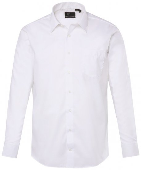 JP1880 804890 Camisa de vestir sin plancha manga larga Blanco - Camisas - Camisas 2XL-10XL