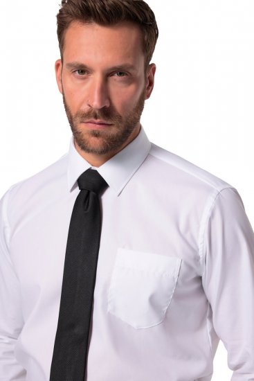 JP1880 804890 Camisa de vestir sin plancha manga larga Blanco - Camisas - Camisas 2XL-10XL