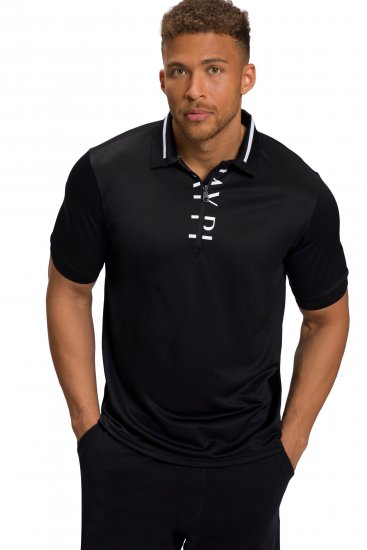 JP1880 Jay-Pi Golf Polo Shirt Black - Ropa deportiva - Ropa Deportiva 2XL-10XL