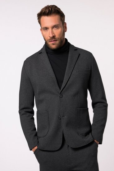 JP1880 New York Flexnamic Blazer de punto Gris oscuro - Trajes - Trajes 2XL-8XL