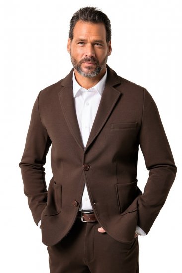 JP1880 New York Flexnamic Blazer de punto Marrón oscuro - Trajes - Trajes 2XL-8XL
