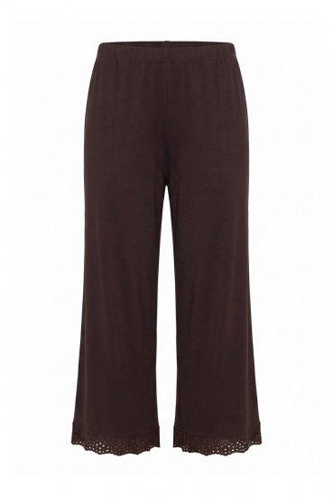 Ulla Popken 806944 Pijama de manga corta Marrón - Pijamas/ropa de estar en casa - 