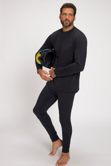 Jay-Pi 807664 Calzoncillo largo de tejido técnico Negro - Ropa interior - Ropa interior 2XL-8XL