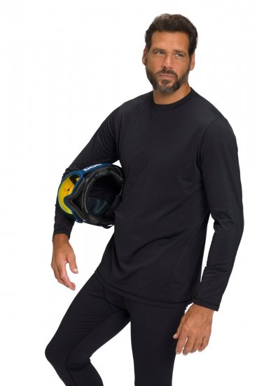 Jay-Pi 807664 Calzoncillo largo de tejido técnico Negro - Ropa interior - Ropa interior 2XL-8XL