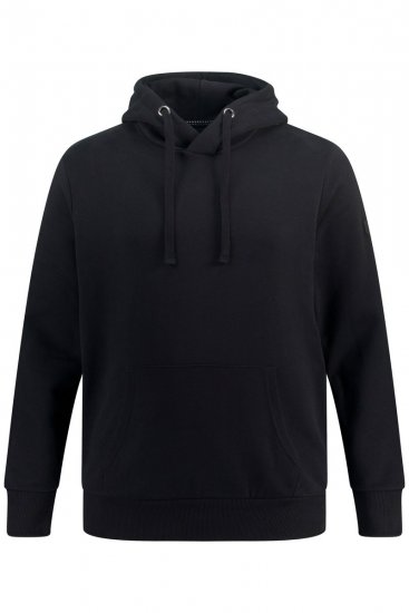 JAY-PI Hoodie with Soft Brushed Interior Black - Sudaderas - Sudaderas 2XL-12XL