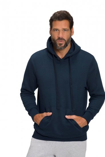 JAY-PI Hoodie with Soft Brushed Interior Navy - Sudaderas - Sudaderas 2XL-12XL