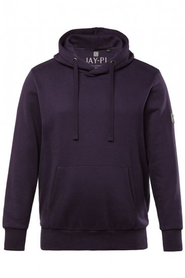 JAY-PI Hoodie with Soft Brushed Interior Purple - Sudaderas - Sudaderas 2XL-12XL