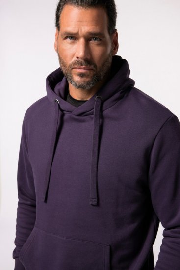JAY-PI Hoodie with Soft Brushed Interior Purple - Sudaderas - Sudaderas 2XL-12XL