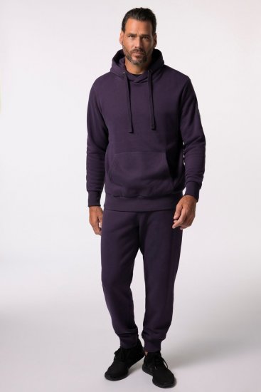 JAY-PI Hoodie with Soft Brushed Interior Purple - Sudaderas - Sudaderas 2XL-12XL
