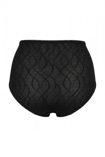 Ulla Popken 809385 Braga moldeadora con encaje Negro - Ropa moldeadora - 
