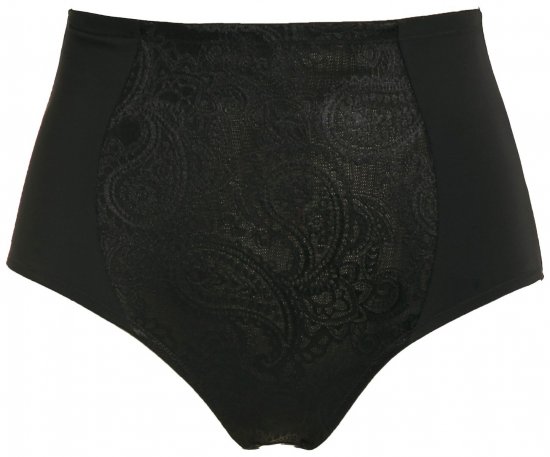 Ulla Popken 809604 Braga moldeadora Negro - Ropa moldeadora - 