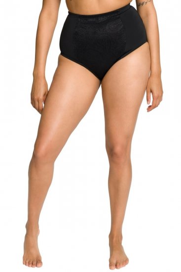 Ulla Popken 809604 Braga moldeadora Negro - Ropa moldeadora - 