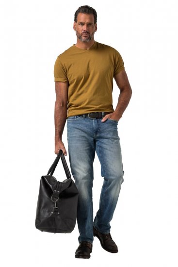 JP1880 810787 Bolsa de viaje en piel de napa ovina Marrón oscuro - Bolsos - 