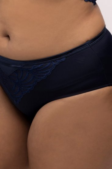 Ulla Popken 811602 Bragas con encaje Azul marino - Bragas - 