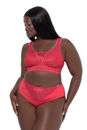 Ulla Popken 811602 Bragas con encaje Magenta - Bragas - 