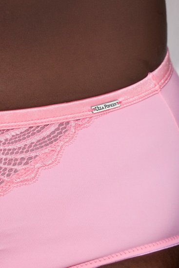 Ulla Popken 811602 Bragas con encaje Rosa - Bragas - 