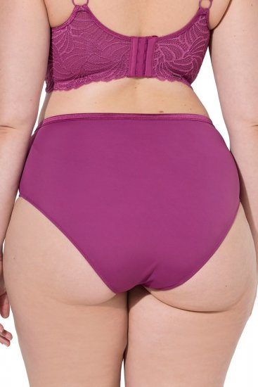 Ulla Popken 811602 Bragas con encaje Morado oscuro - Bragas - 