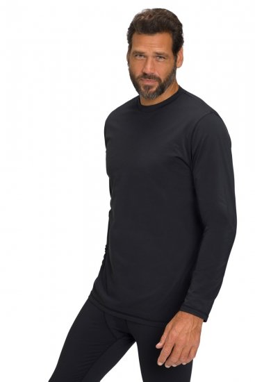 Jay-Pi 811837 Camiseta técnica de manga larga Negro - Ropa interior - Ropa interior 2XL-8XL