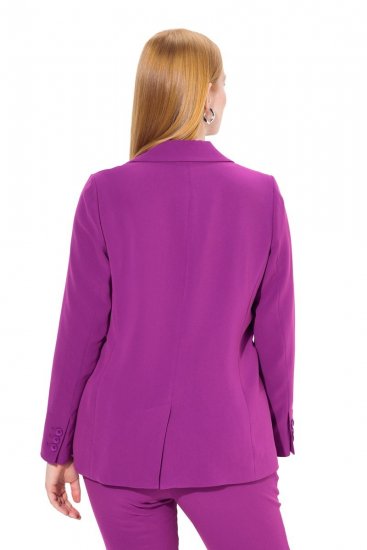 Ulla Popken 811944 Blazer clásico Ciruela - Blazers - Blazers en tallas grandes para mujer