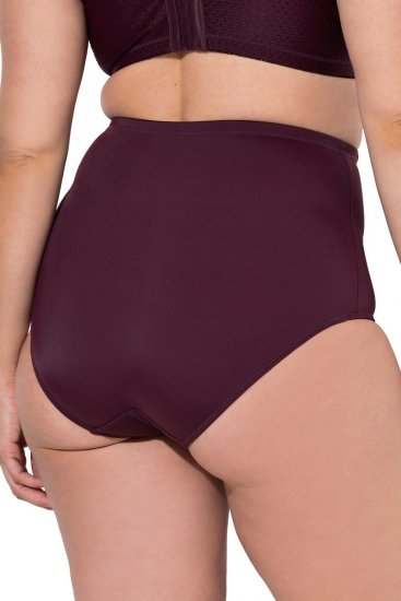 Ulla Popken 813137 Braga moldeadora de talle alto Burdeos - Ropa moldeadora - 